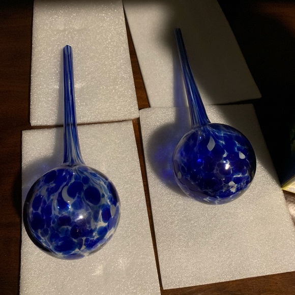 Aqua Globes Accents Blown Glass Aqua Globes For Self Watering Your
